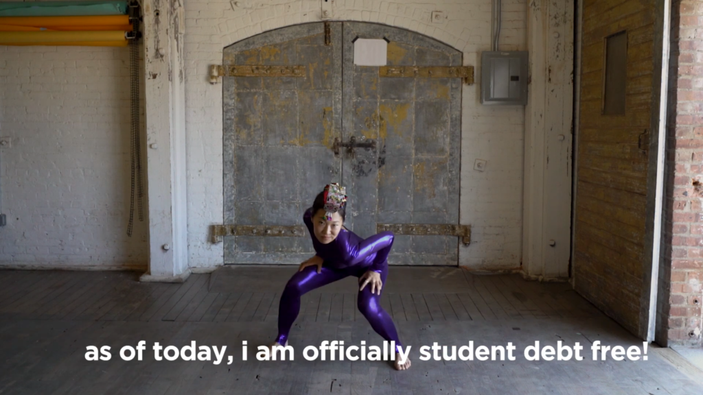 She Paid Off Her Student Loans, Made a Video to Celebrate. Must Watch.
